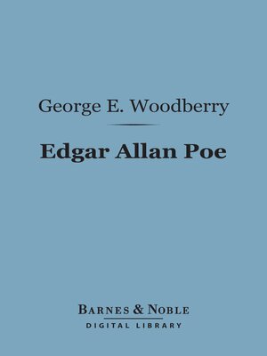 cover image of Edgar Allan Poe (Barnes & Noble Digital Library)